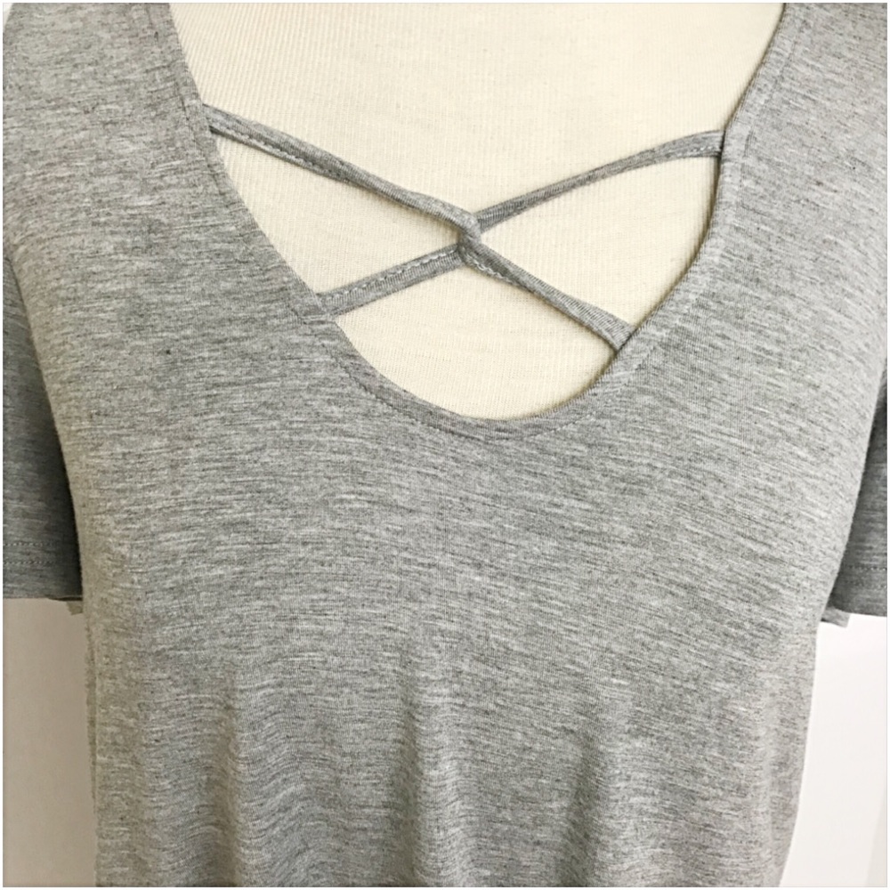 Sexy Sassy Flowy Cold Shoulder Top SM - Picture 5 of 5